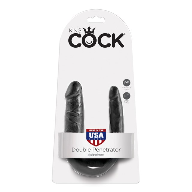 U-shaped Small Double Trouble - Black