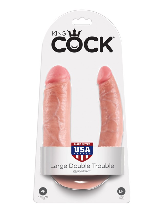 U-shaped Large Double Trouble - Flesh