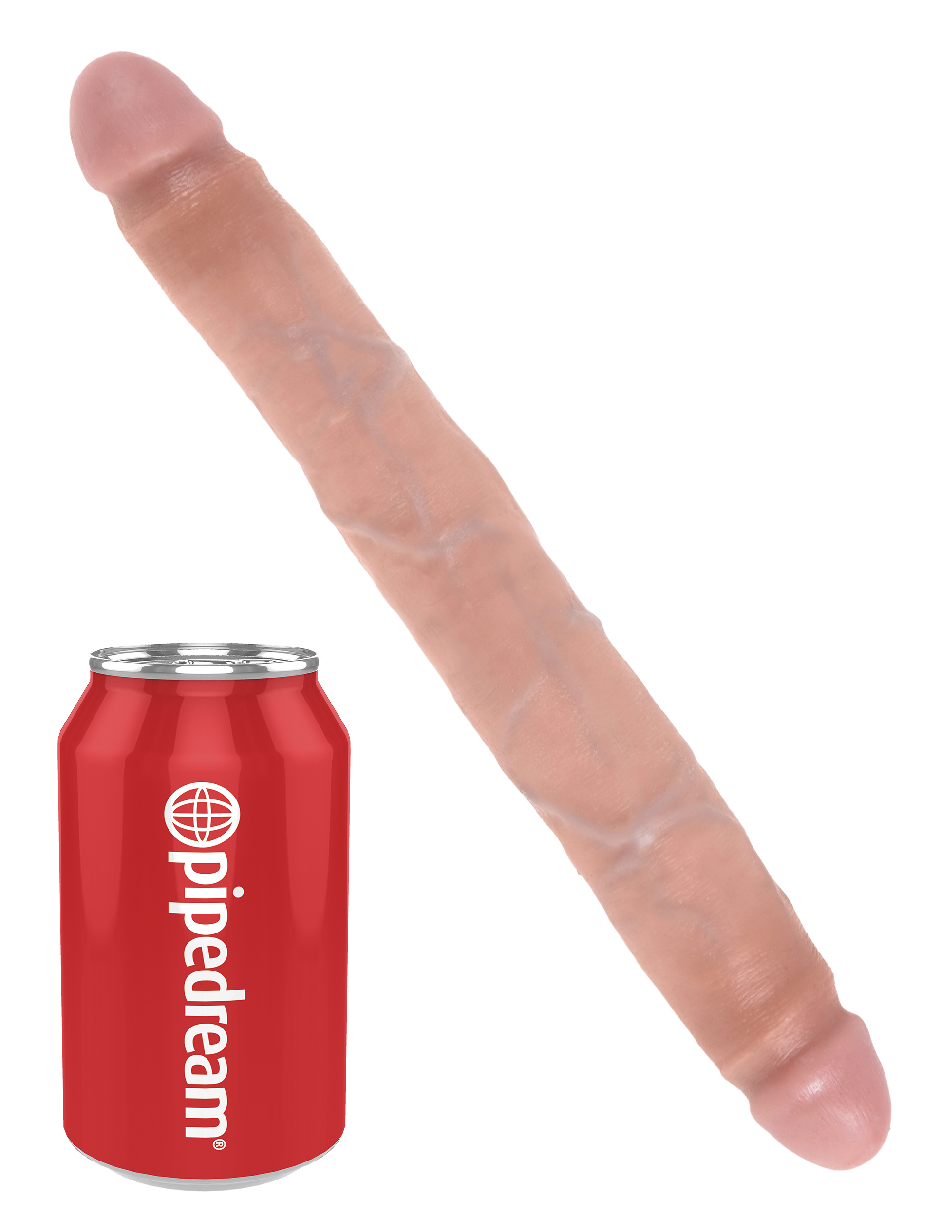 Slim Double Dildo 30cm - Flesh