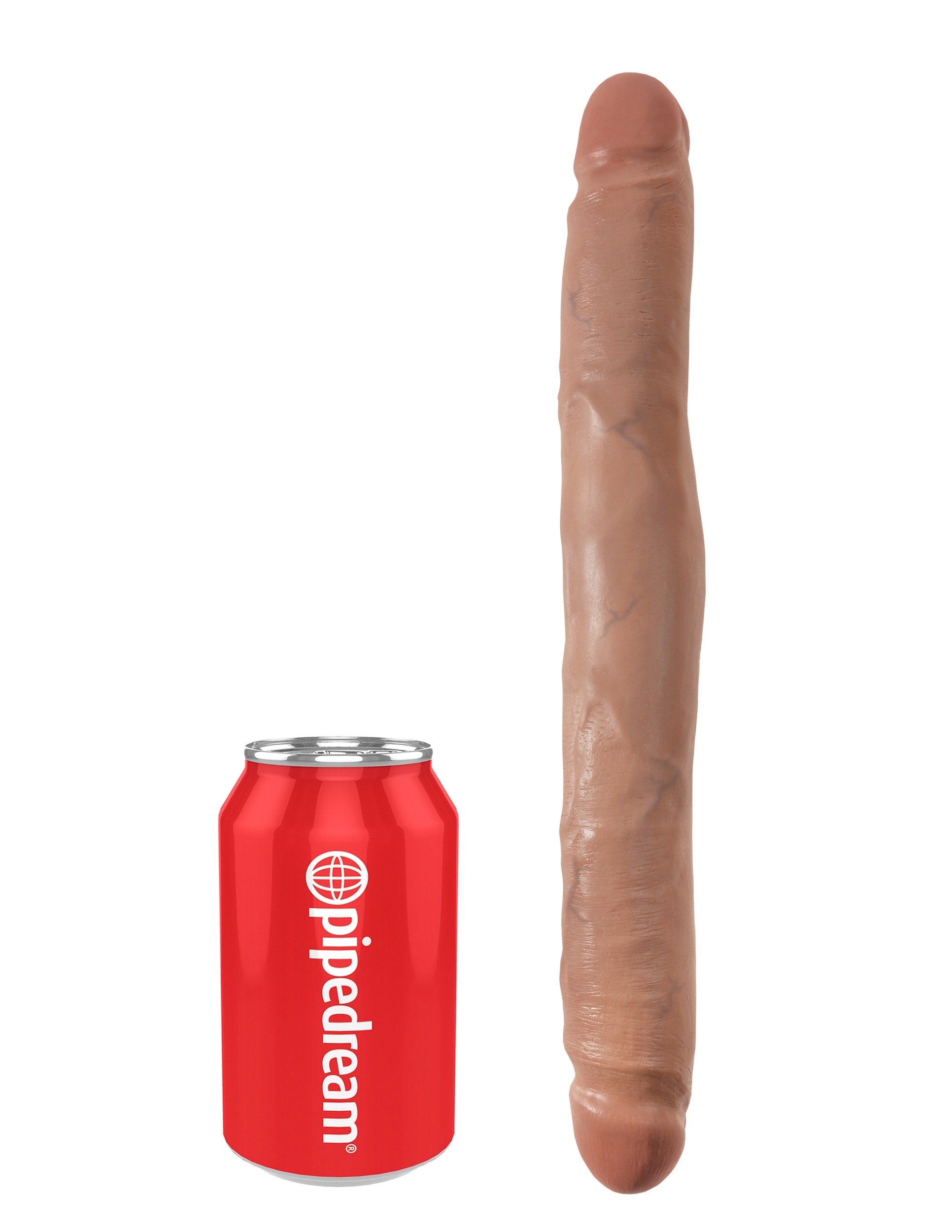 Slim Double Dildo 30cm - Tan