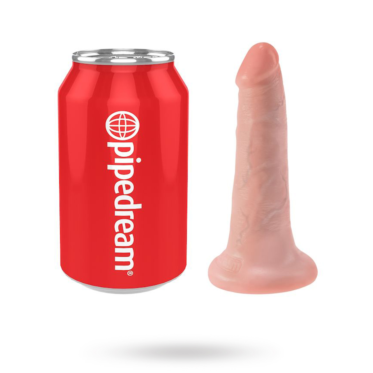 Dildo . cm - Ljus hudfärg