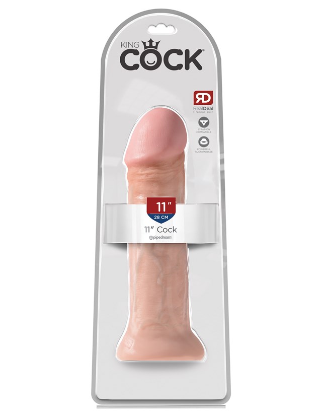 Dildo 28 cm - Ljus Hudfärg