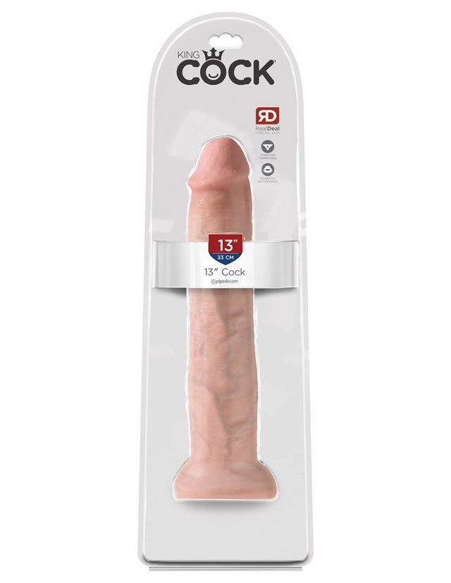 Dildo 33 cm - Ljus Hudfärg