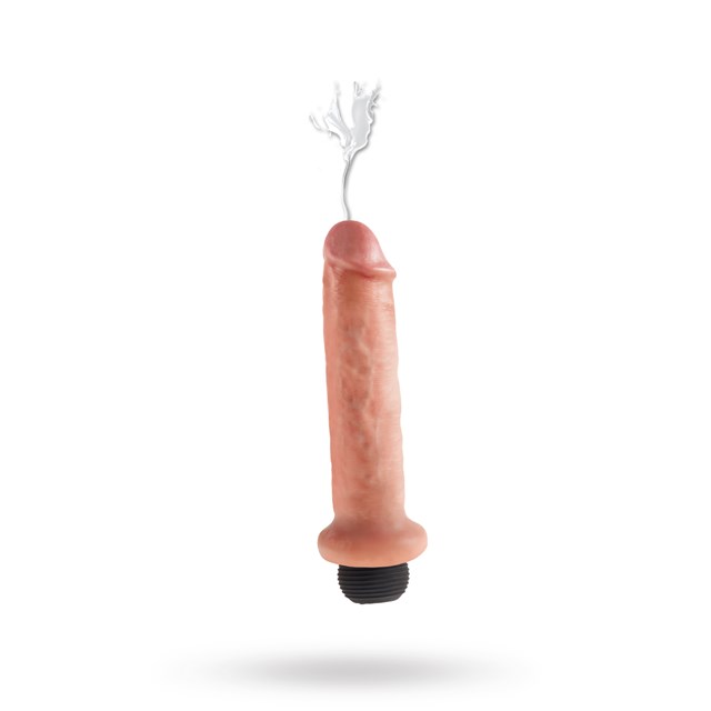 King Cock Squirting 17.8cm - Flesh