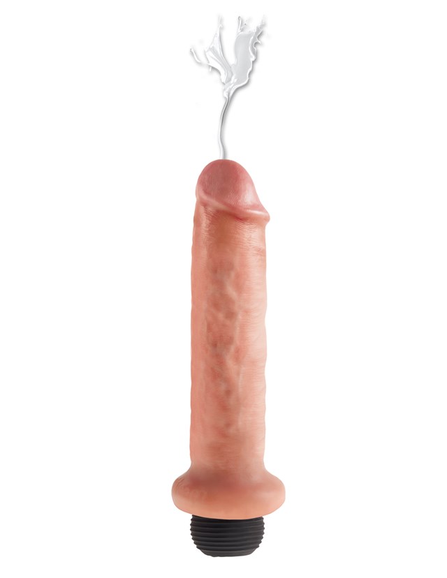 King Cock Squirting 17.8cm - Flesh