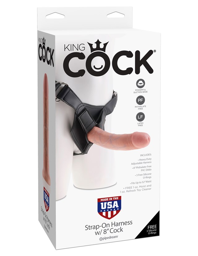 Strap-on Harness with 20.3 cm Cock