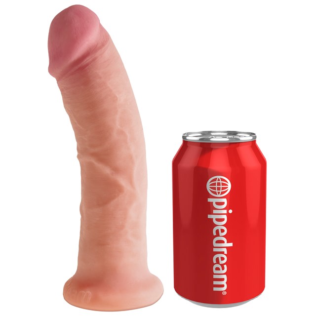 King Cock Plus Dual Density 19cm - Flesh