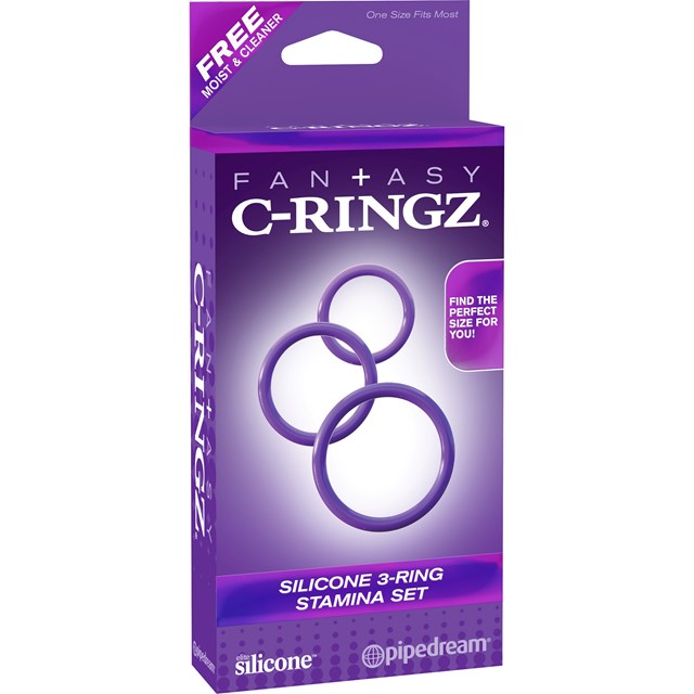 Silicone 3 Ring Stamina S