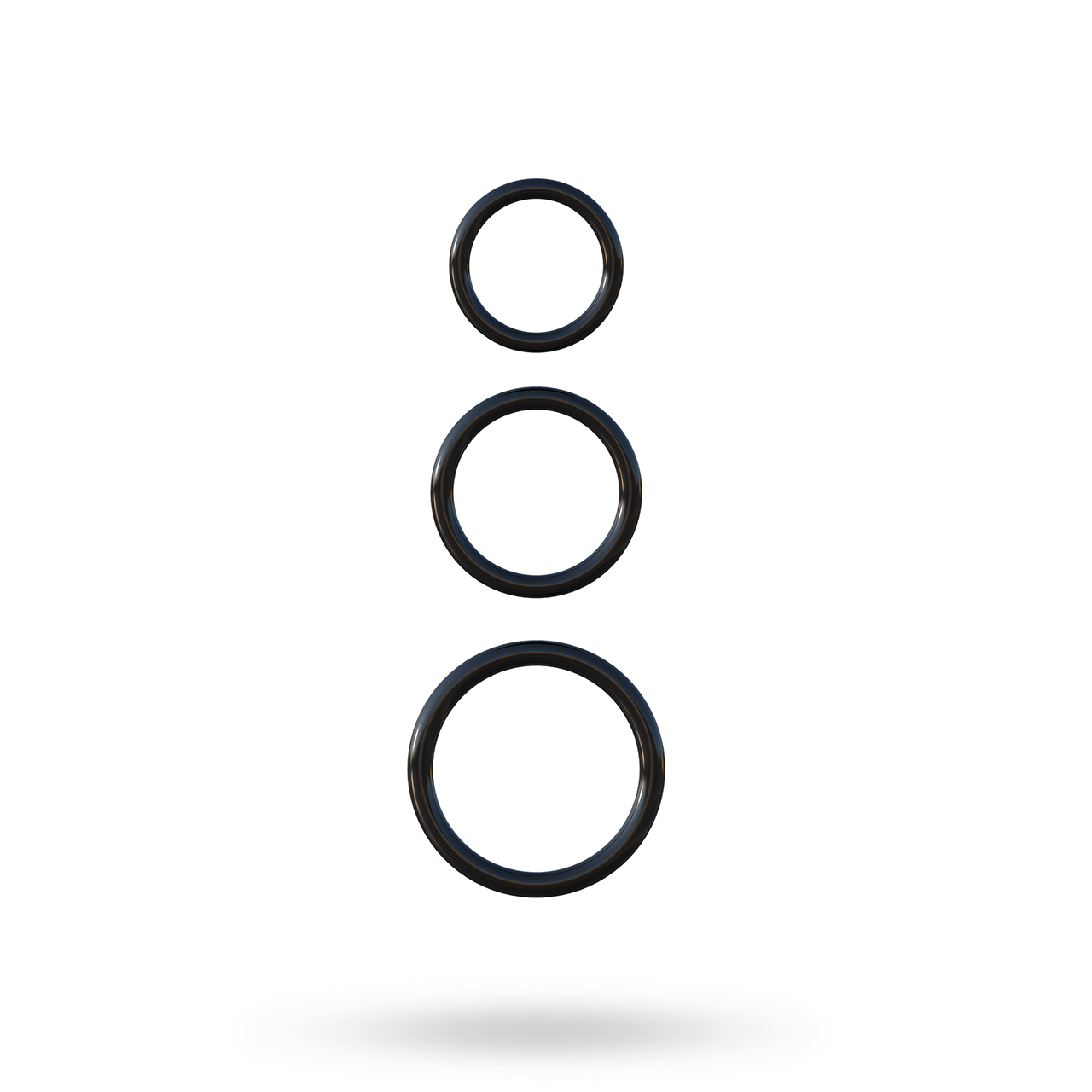 Silicone 3-Ring Stamina Set