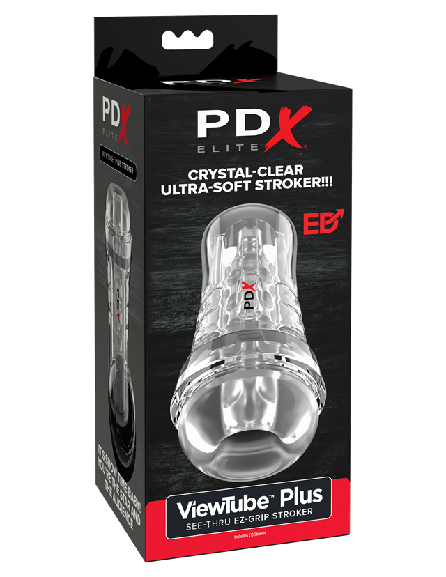 ViewTube Plus See-Thru EZ-Grip Stroker