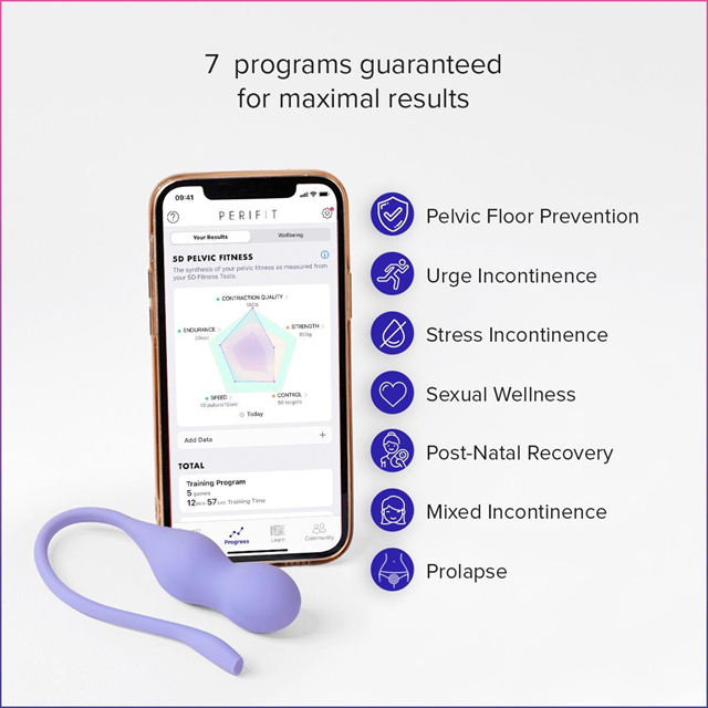 Perifit Care+ Dynamic Kegel Exerciser - Lilac