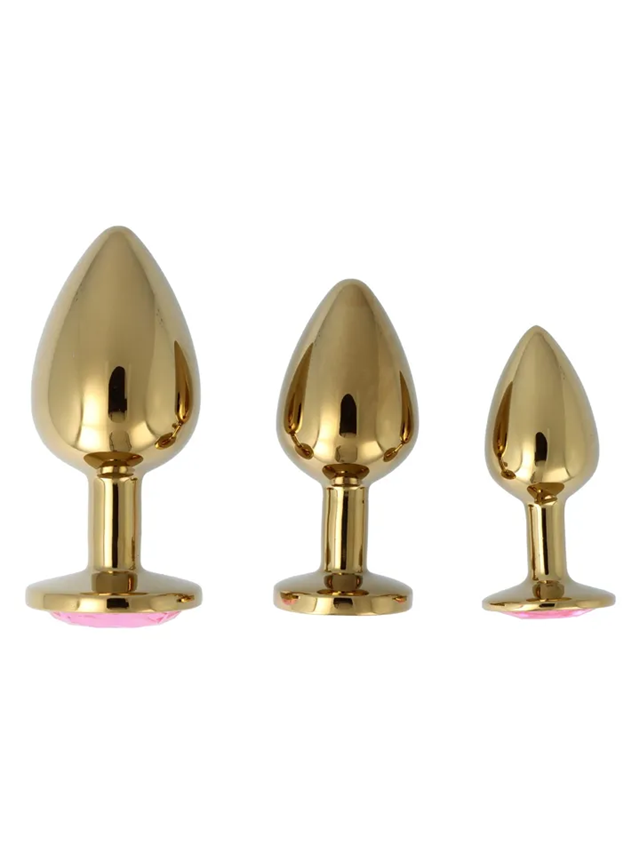 Pick & Love Metal Anal Plug Set