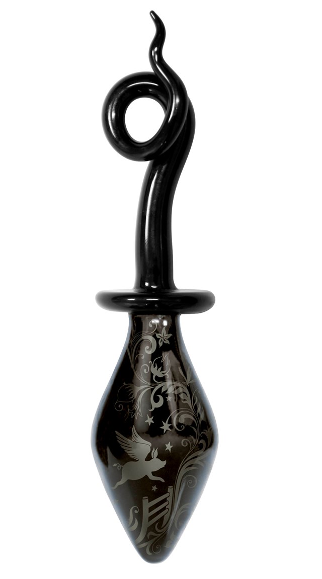 Fashionistas Glass Pigtail Butt Plug - Large | Handla diskret | Vuxen.se Fashionistas Glass Pigtail Butt Plug - Large | Handla diskret | Vuxen.se