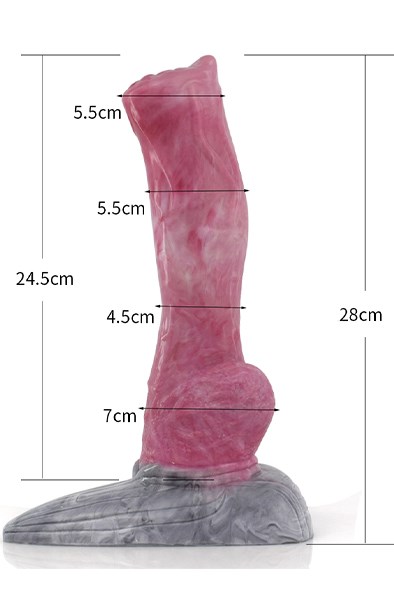 Pink Alien Arcanebreath Dildo 28 cm