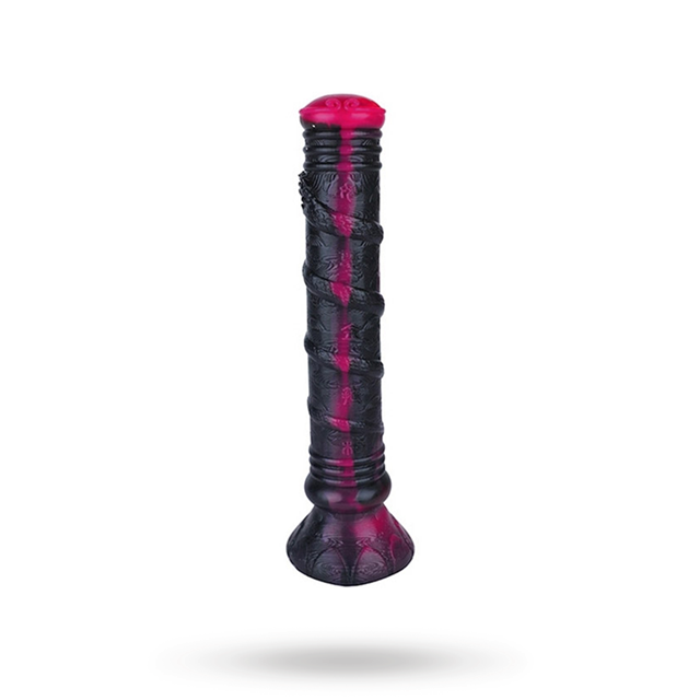 Pink Alien Silicone Dildo Wavyx 30 cm