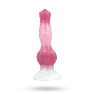 Pink Alien Sobak Monster Dildo 21 Cm