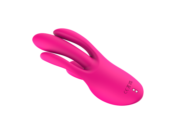 Pink Vibe With Finger Function 3 Motors