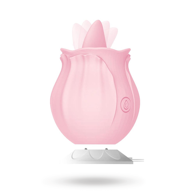 Pinkrose Tongue Licking Vibrator