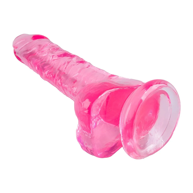 Pop Rocket Pink Classic Jelly Dildo 17 cm