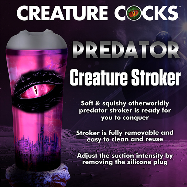 Predator Creature Stroker Grå
