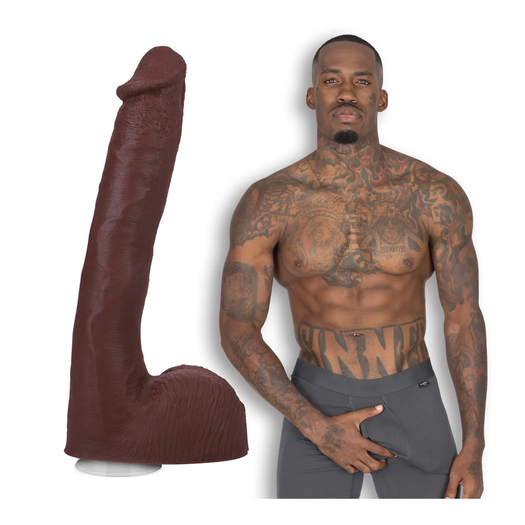 Pressure - Realistic ULTRASKYN Dildo 25 cm - Chocolate | SEXLEKSAKER - MEST FÖR HENNE - Dildos & Dongar - Stora dildos | Intimast