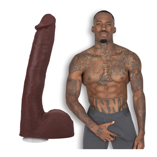 Pressure - Realistic Ultraskyn Dildo 25 Cm - Chocolate