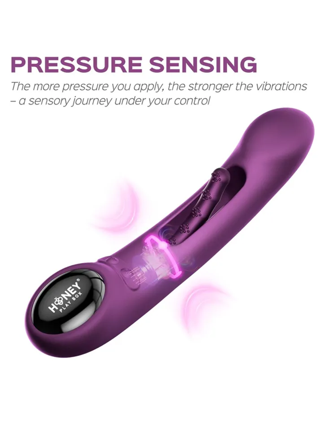 Pressure Sensing App-Controlled G-spot Vibrator