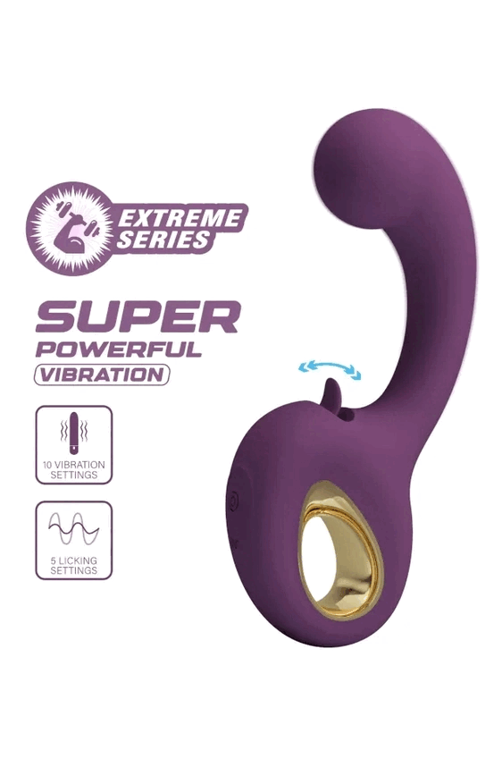Pretty Love Licking G-spot Vibrator