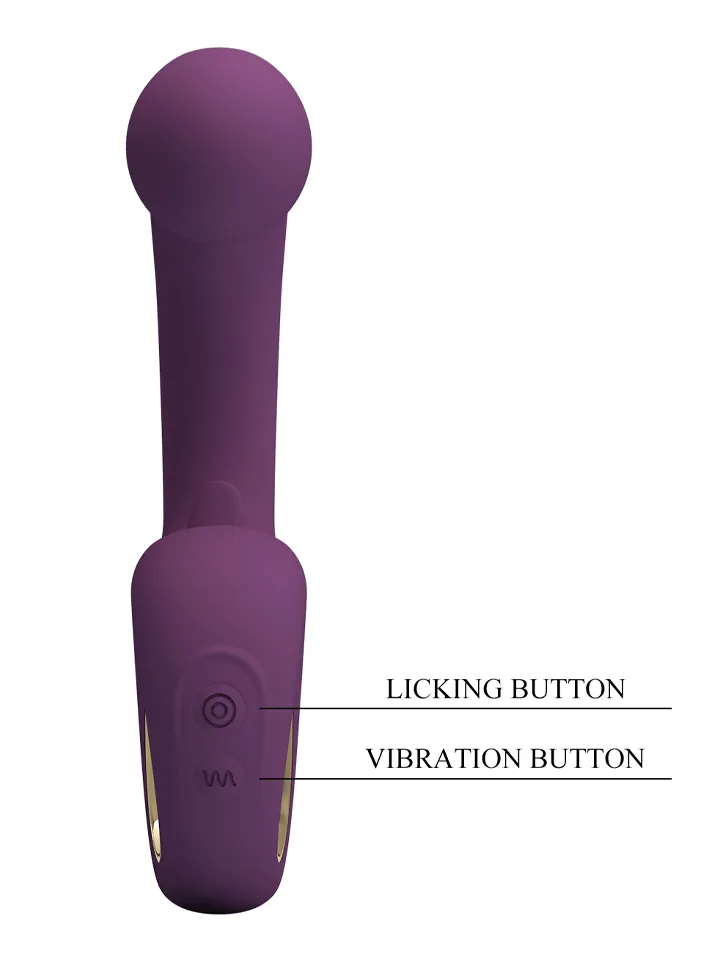 Pretty Love Licking G-Spot Vibrator