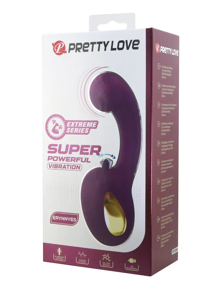 Pretty Love Licking G-Spot Vibrator