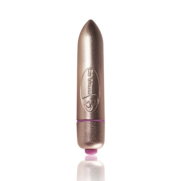 RO-80mm Precious Golden Passion Bullet - 7 Vibrationer