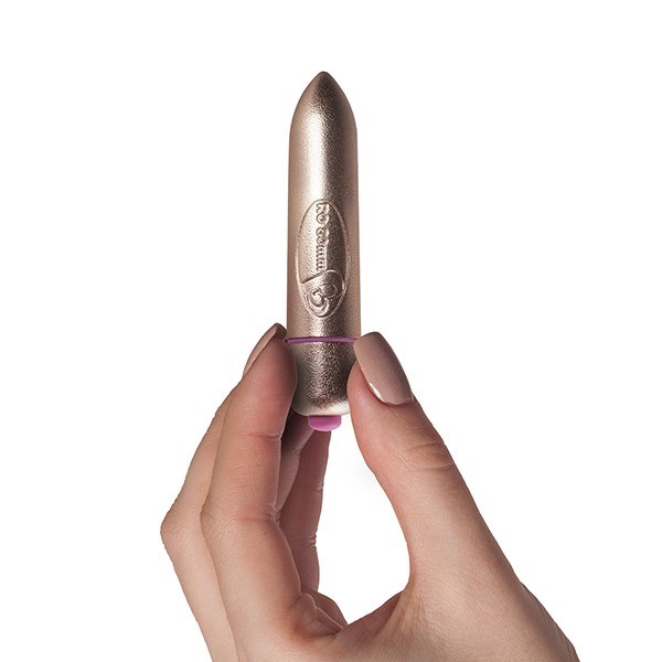 RO-80mm Precious Golden Passion Bullet - 7 Vibrationer
