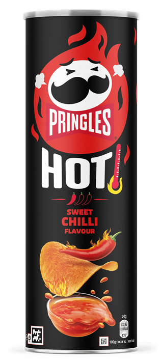 Pringles Hot Sweet Chilli Flavour 160 G
