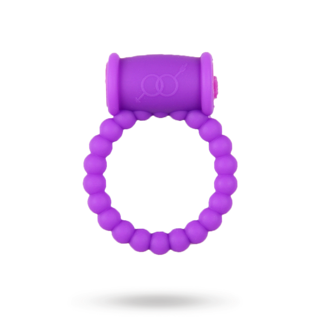 Purple Vibrating Cock Ring