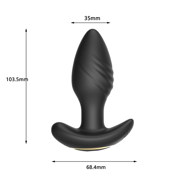 RC Vibrating Butt Plug