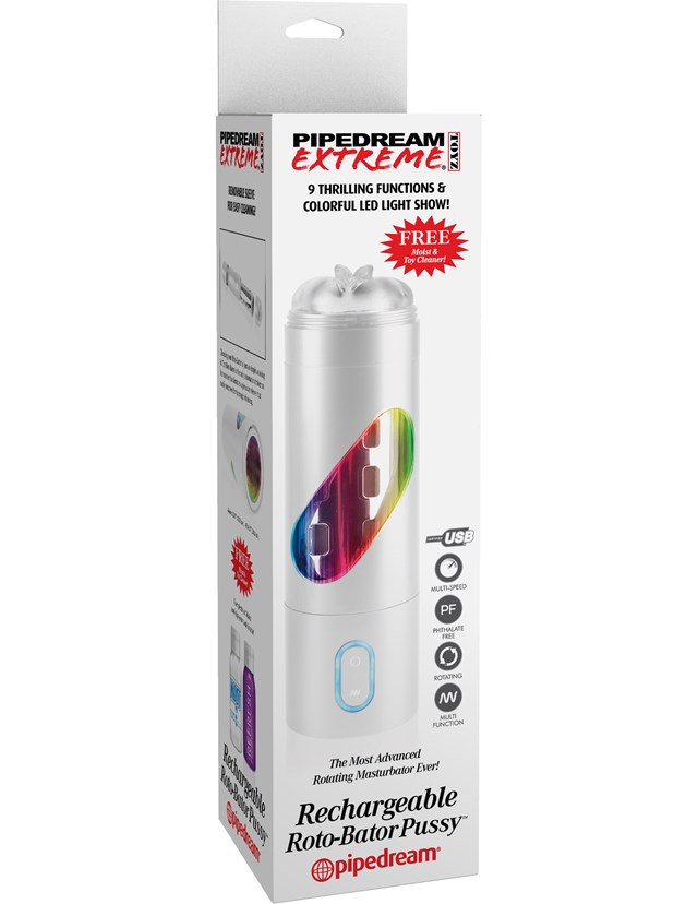 Rechargeable Roto-Bator Pussy