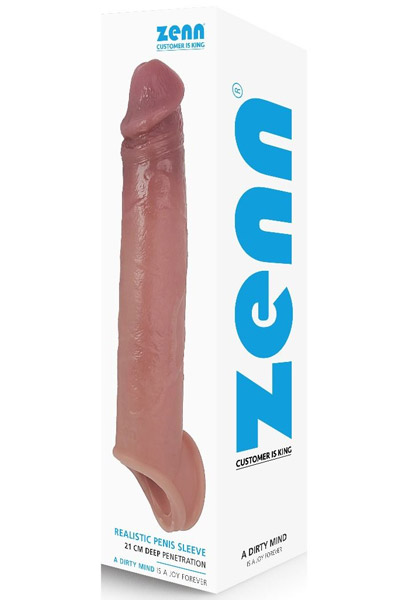 Realistic Penis Sleeve 25 cm