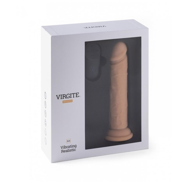 Realistic Vibrating Dildo With Remote 18,5 cm