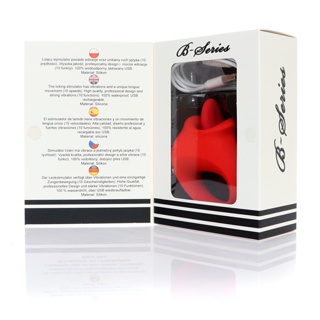 Rechargeable Licking Stimulator 10-Functions