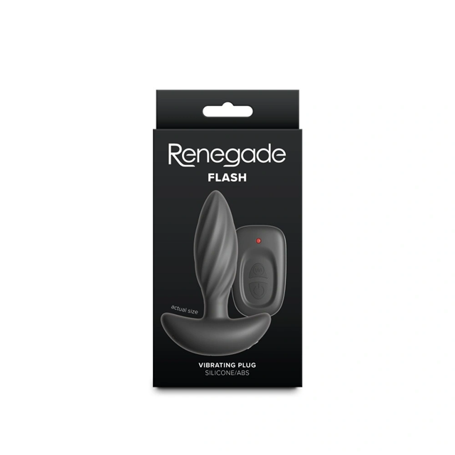 Renegade Flash Vibrating Buttplug