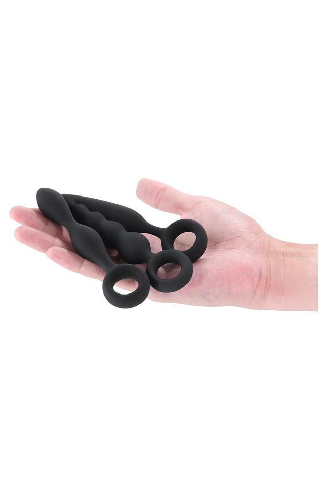Renegade Trio Kit Silicone Anal Plug Set