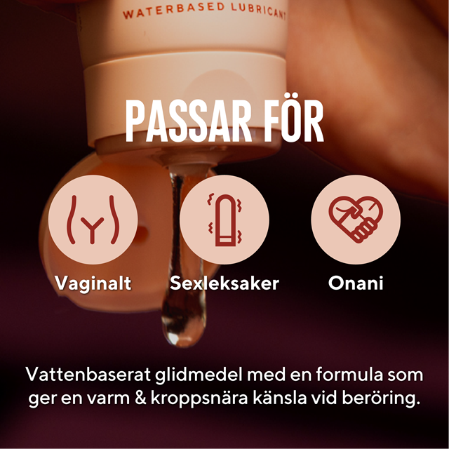 RFSU 37°C Lube – vattenbaserat glidmedel med naturlig känsla 50 ml