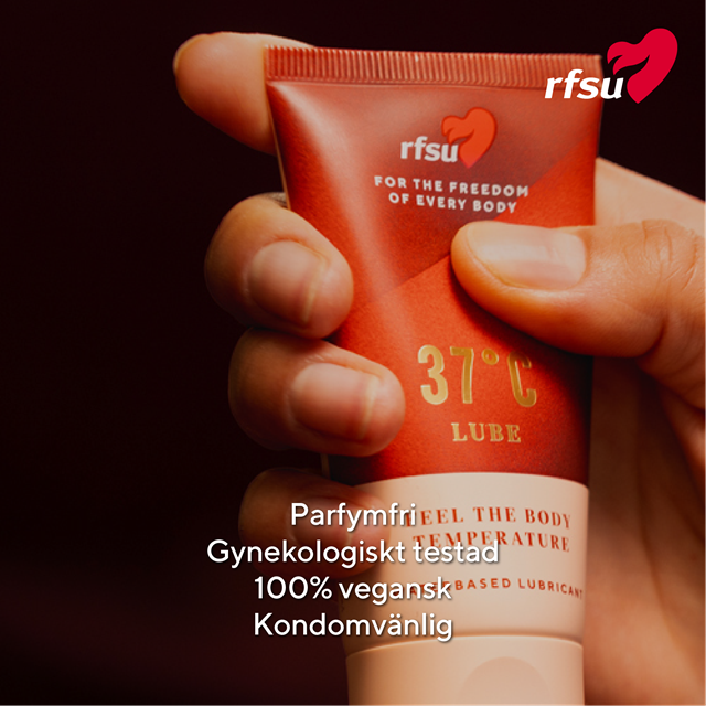 RFSU 37°C Lube – vattenbaserat glidmedel med naturlig känsla 50 ml