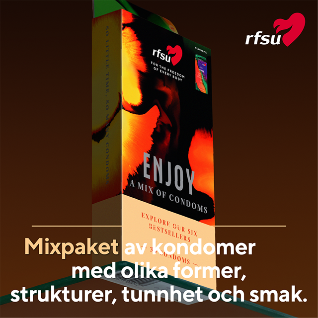 RFSU Enjoy – en mix av kondomer