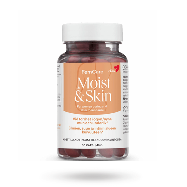 RFSU FemCare Moist & Skin 60 kapslar