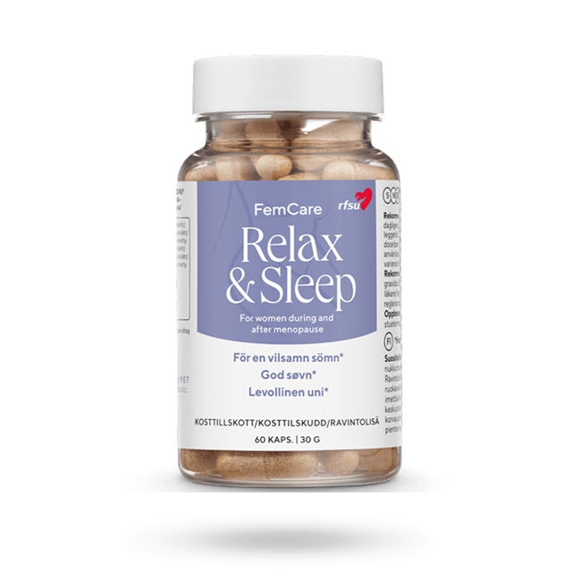 RFSU FemCare Relax & Sleep 60 kapslar