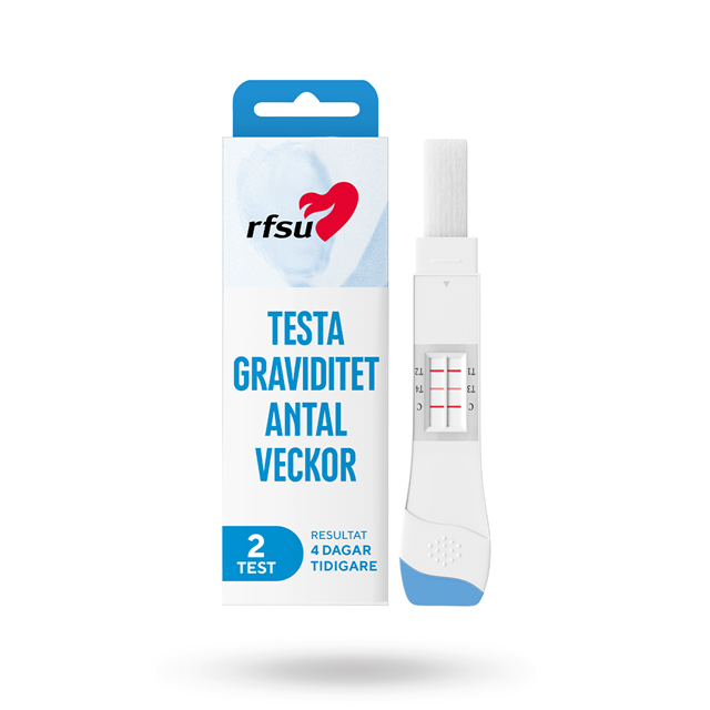 RFSU Weeks – Graviditetstest med veckoindikator 2 st