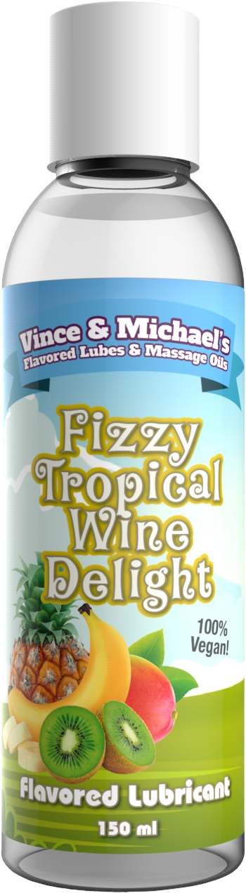 Fizzy Tropical Wine Delight - Smaksatt Glidmedel