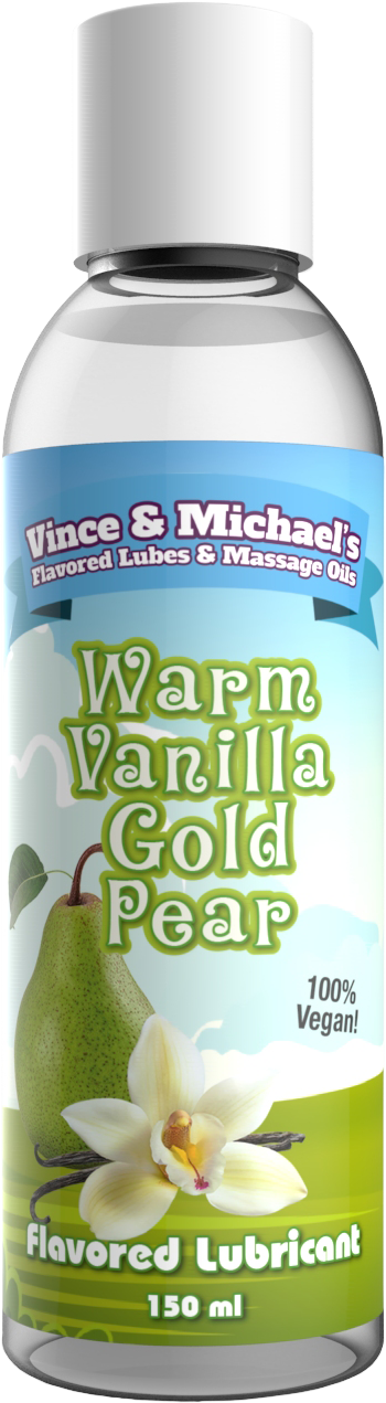 Warm Vanilla Gold Pear - Smaksatt Glidmedel