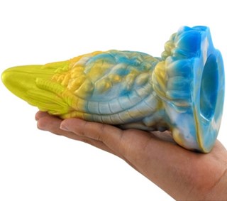 Rhegax Dildo Gold-blue 20 Cm